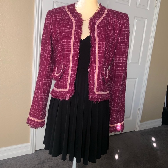 RAMPAGE BLAZER JACKET SIZE M WINE/PINK - Picture 3 of 15